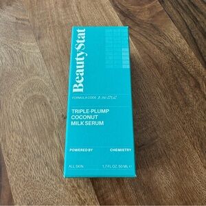 BeautyStat Triple-Plump Coconut Serum New in Box 50ml
